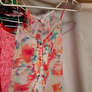 Womens Light Speghetti Strap Blouse